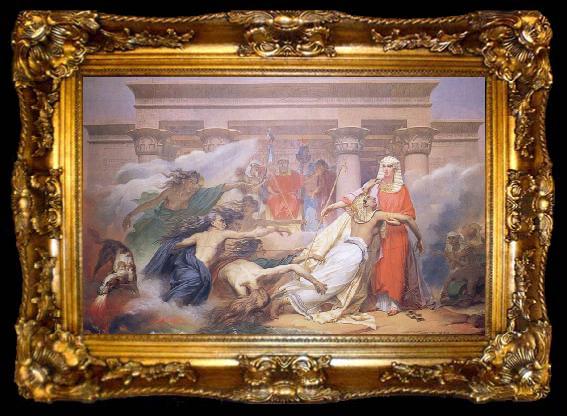 framed  Alexandre-Denis Abel de Pujol Egypt Saved by Joseph, ta009-2